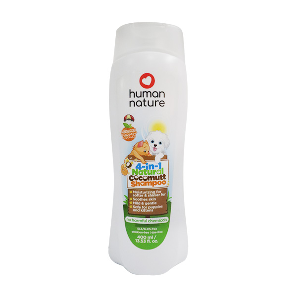 Human Nature Natural Cocomutt Shampoo Tangerine Treat 400ml x 12