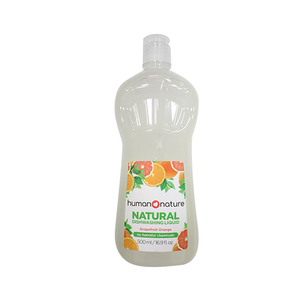 Human Nature Tough Love Dishwashing Liquid Grapefruit-Orange 500ml