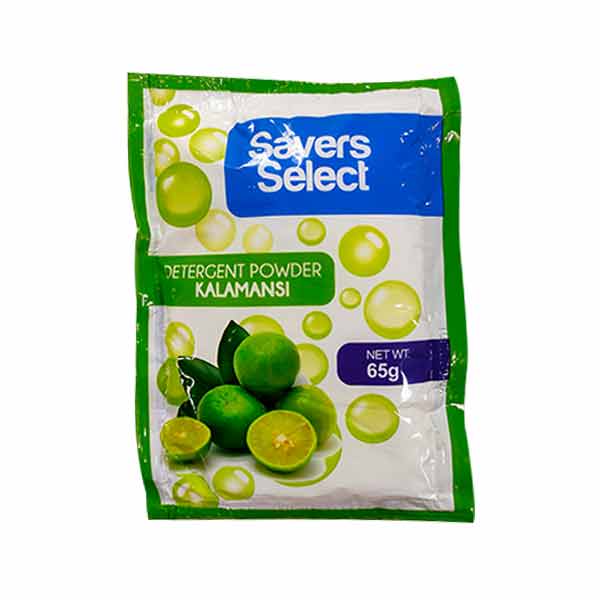 Savers Select Detergent Powder Kalamansi 6pcs 65g
