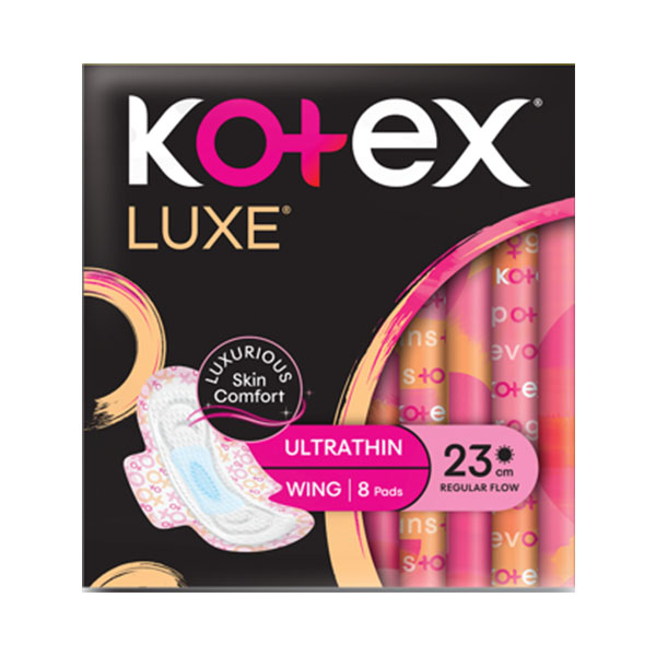 Kotex Feminine Pad Luxe Ultrathin Day 23Cm 8pcs