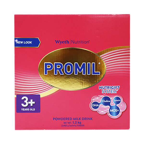 Wyeth Promil 3+ Years Old Powdered Milk Drink 1.2kg