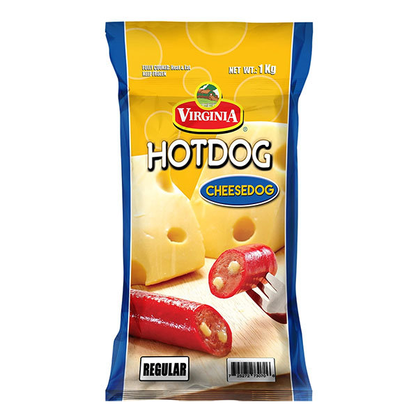 Virginia Hotdog Cheesedog Regular 1kg