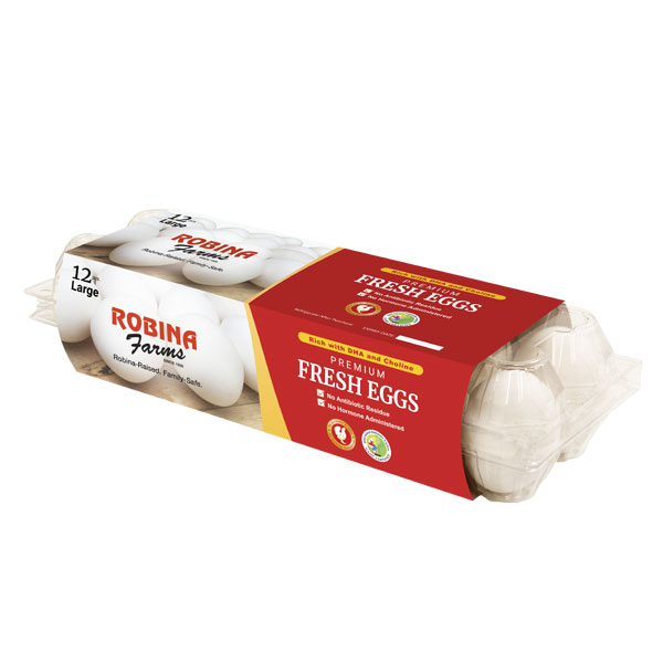 Alternative view of Robina Farms Premium Fresh Eggs Large 12's