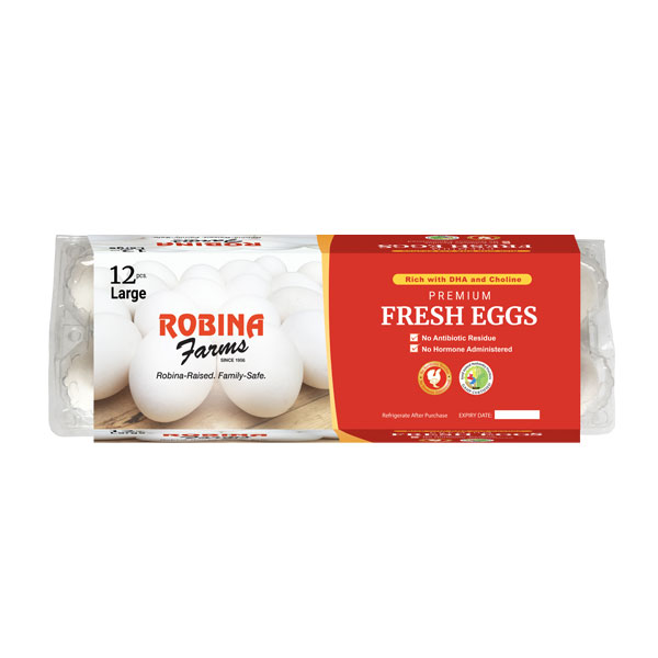 Robina Farms Premium Fresh Eggs Large 12's