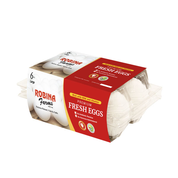 Alternative view of Robina Farms Premium Fresh Eggs Large 6's