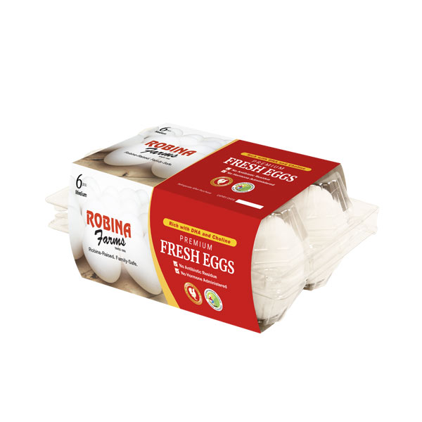 Alternative view of Robina Farms Premium Fresh Eggs Medium 6's