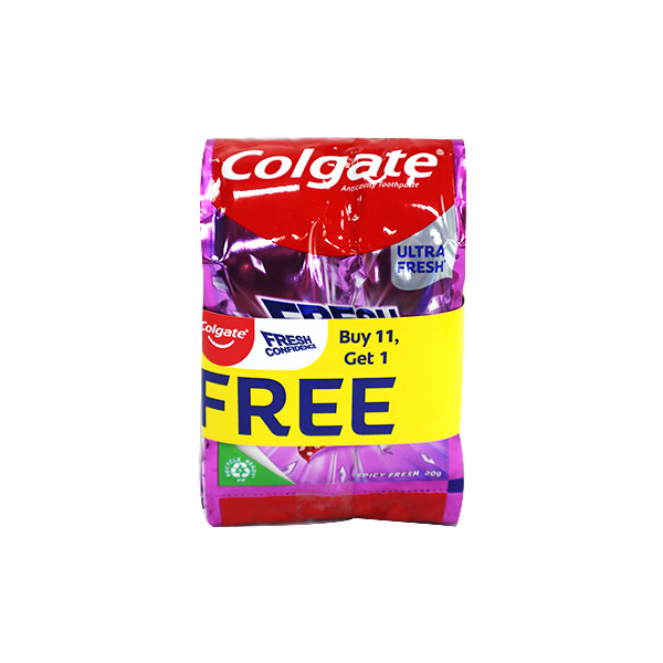 Colgate Ultra Fresh 20g Toothpaste Buy 11 Get 1