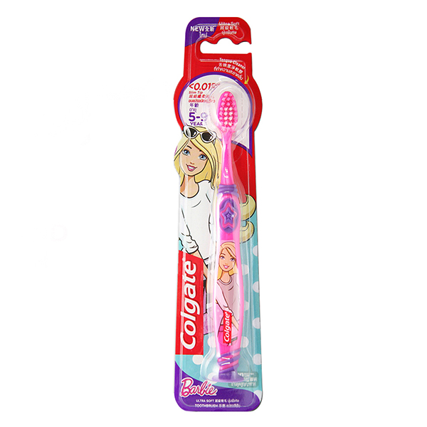 Colgate Kids Barbie & Spiderman Ultra Soft Toothbrush