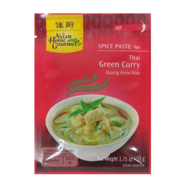 Asian Home Gourmet Thai Green Curry Spice Paste
