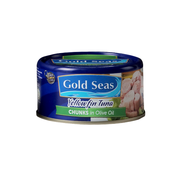 Gold Seas Yellowfin Tuna Chunks in Olive Oil 90g