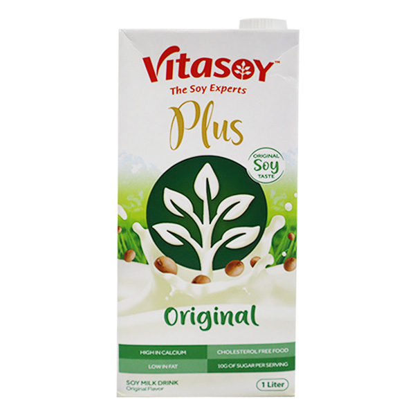 Vitasoy Plus Soy Milk Drink Original Flavor 1L