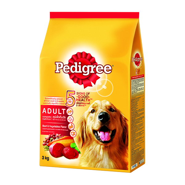 Pedigree Dry Beef & Vegetables 3Kg