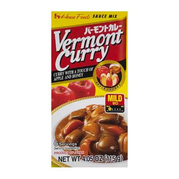 House Foods Vermont Curry Mild 10/115g