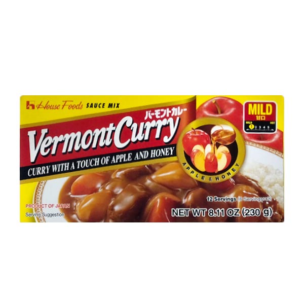 House Foods Vermont Curry Mild 10/230g