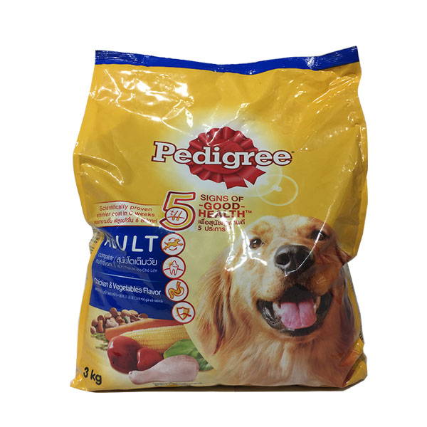 Pedigree Dry Chicken & Vegetables 3Kg