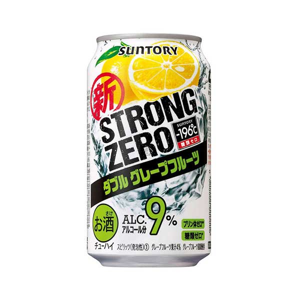 Strong Zero Double Grapefruit 9% 350ml