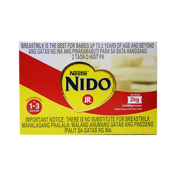 Nestle Nido Jr. For 1-3 Years Old 2kg