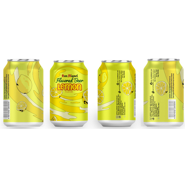 San Miguel Lemon Flavored Beer Can 330ml