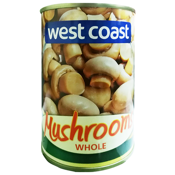 West Coast Mushroom Whole 400g