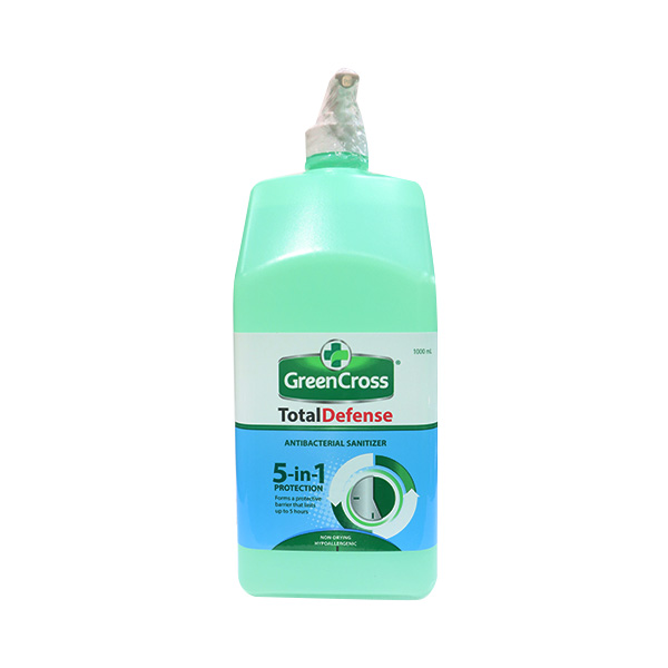 Green Cross Total Defense Antibacterial Sanitizer 1000ml