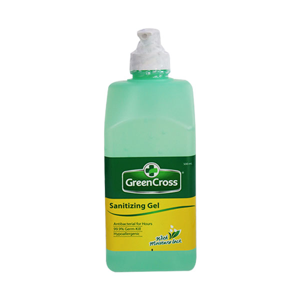 Green Cross Sanitizing Gel With Moisture Lock 500ml