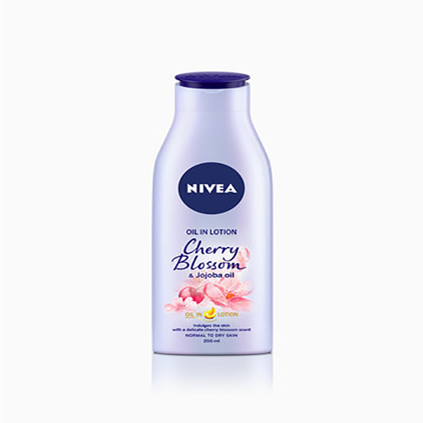 Nivea Oil In Lotion Cherry Blossom And Jojoba Oil 200ml