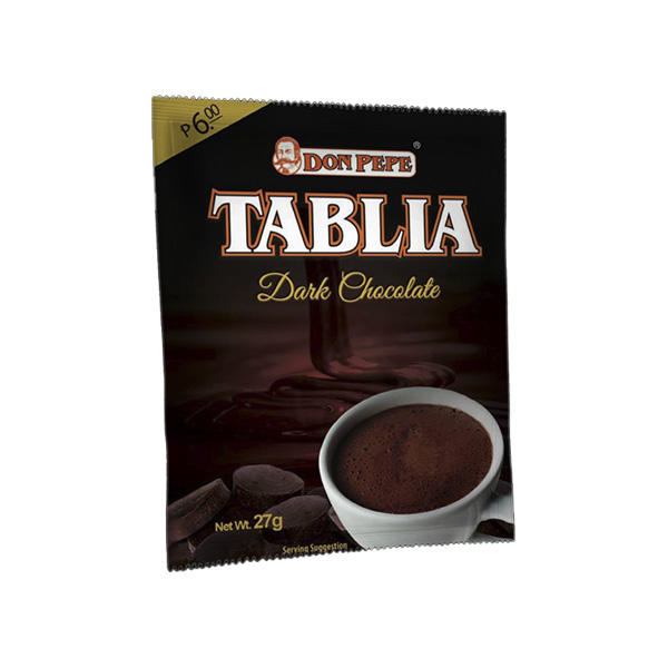 Don Pepe Tablea Dark Chocolate 27g