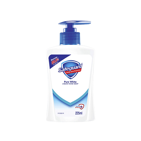 Safeguard White Liquid Handsoap 225ml