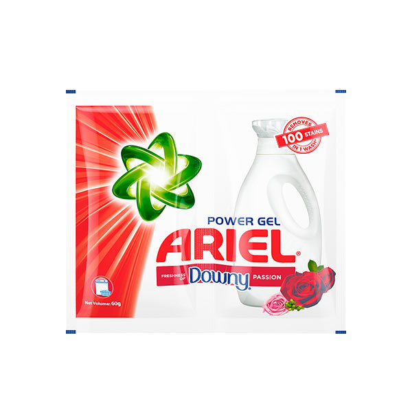 Ariel Power Gel With Freshness Of Downy Passion 60g