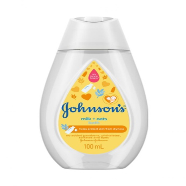 Johnson's Baby Milk + Oats Bath 100ml