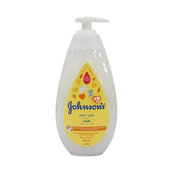 Johnson's Milk + Oats Baby Bath 500ml