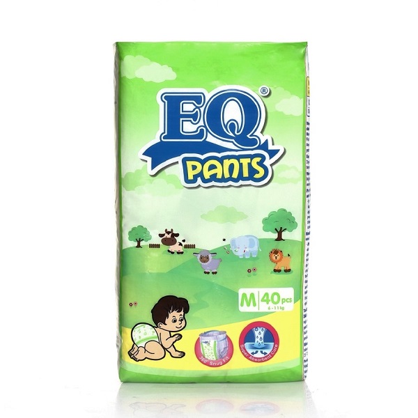 EQ Pants Jumbo Pack Medium 40pcs