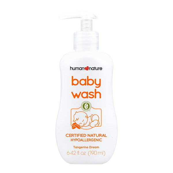 Human Nature Tangerine Dream Baby Wash 190ml