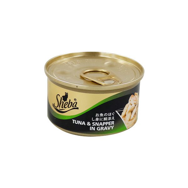Sheba Tuna-Snapper In Gravy 85g