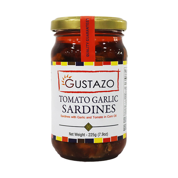 Gustazo Tomato Garlic Sardines 225g