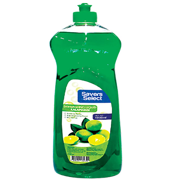 Savers Select Dishwashing Liquid Kalamansi 1L