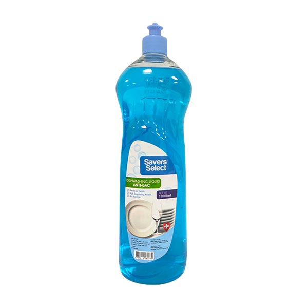 Savers Select Dishwashing Liquid Antibac 1L
