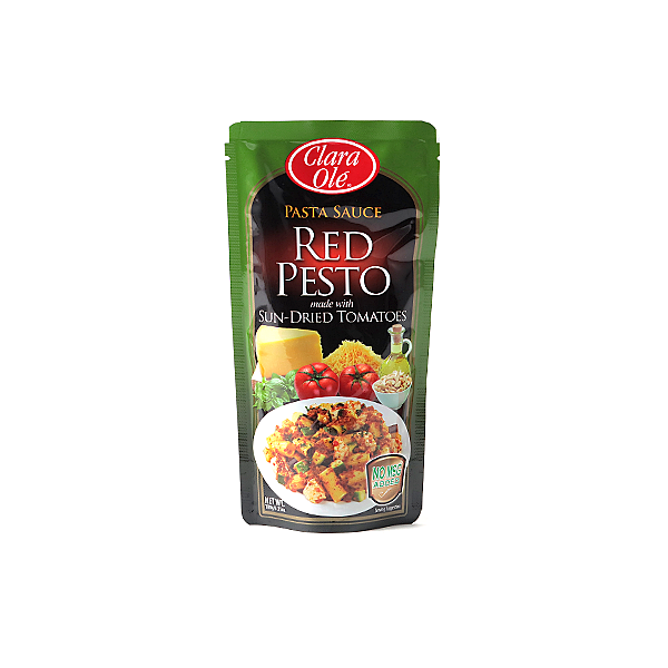 Clara Ole Pasta Sauce Red Pesto Made With Sun-Dried Tomatoes 180g