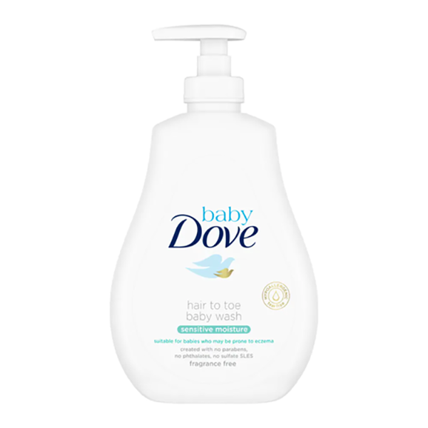 Dove Baby Hair To Toe Sensitive Moisture 400Ml