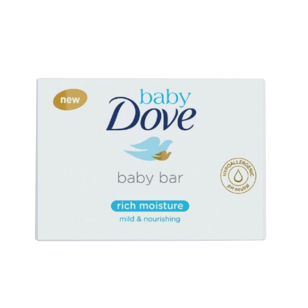 Dove Rich Moisture Mild & Nourish Baby Bar 90g