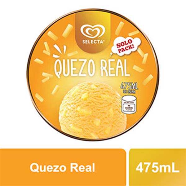 Selecta Supreme Quezo Real Ice Cream 475ml