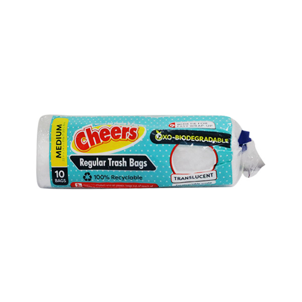 Cheers Medium Regular Trash Bags 10pcs