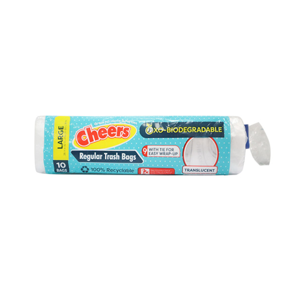 Cheers Regular Trash Bags Large 10 Pcs