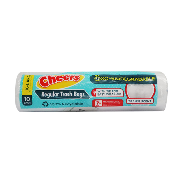 Cheers X-Large Regular Trash Bags 10pcs