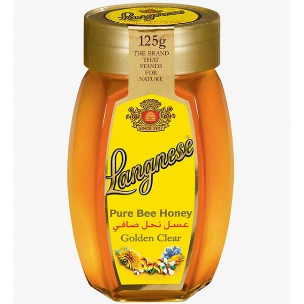 Langnese Pure Bee Honey Golden Clear 125g