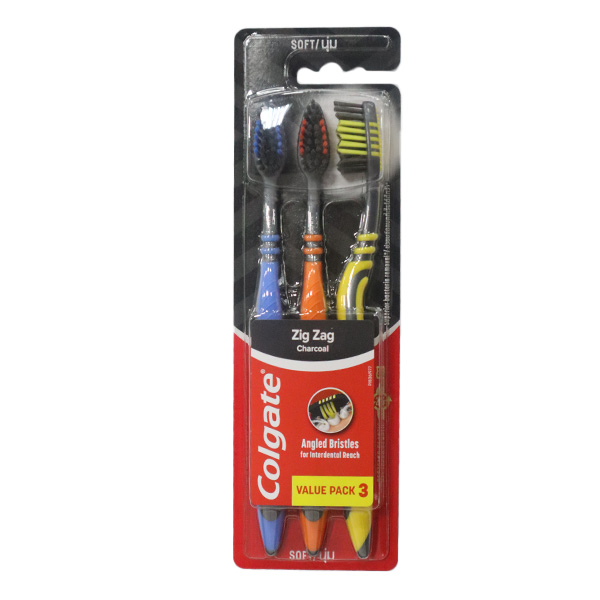 Colgate Zigzag Charcoal Toothbrush