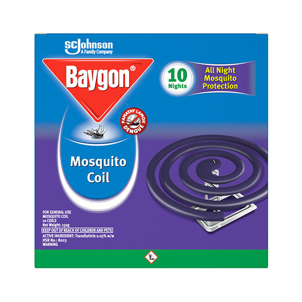 Baygon Coil Lavender Jumbo 10's