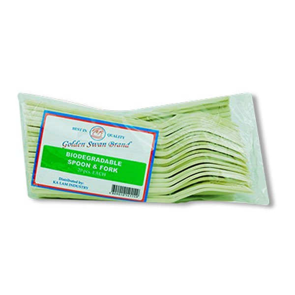 Golden Swan Bio Spoon-Fork Pack 50/20's