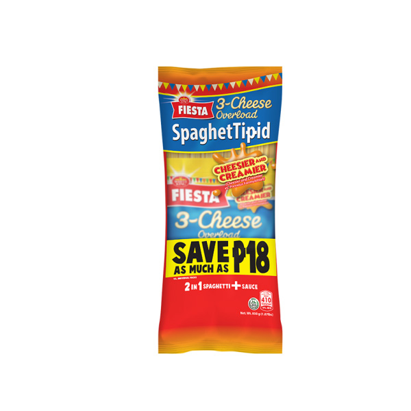 Fiesta Small 3 Cheese Spaghettipid 850g