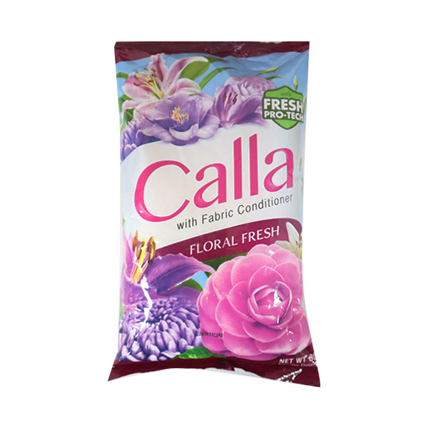 Calla Powder With Fabric Conditioner Floral Fresh 800g